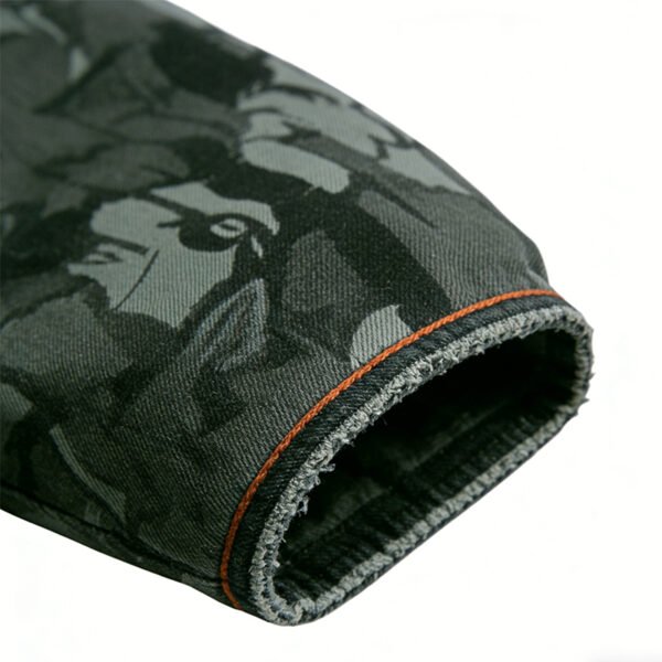 Custom Seam-Aligned Digital Camo Rivet Jacket - Style 90CD01 - product detail view 8 Custom Seam-Aligned Digital Camo Rivet Jacket - Style 90CD01 - product detail view 8