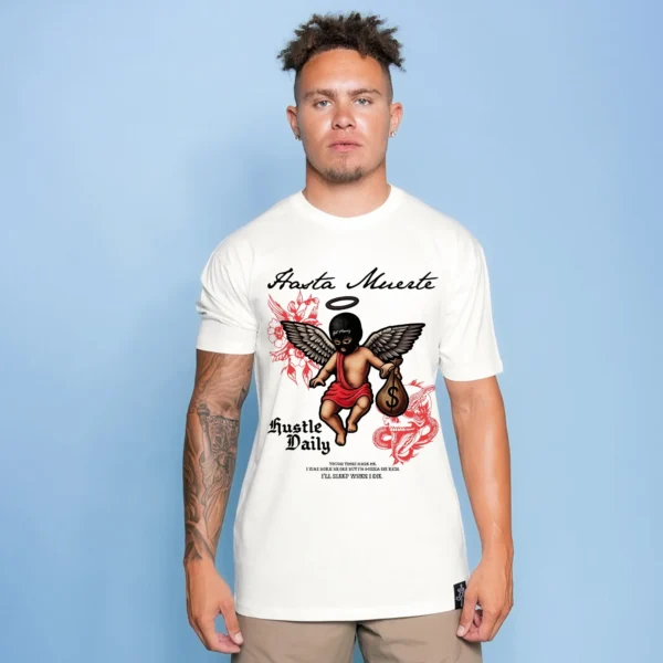 Custom Directional Graphic Streetwear T-Shirt - VW-TS-511 - Style 5AA4BD
