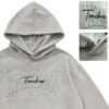 Custom Directional-Pile Embossed Pullover Hoodie - Style 96BD4F - product detail view 2 Custom Directional-Pile Embossed Pullover Hoodie - Style 96BD4F - product detail view 2