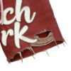 Custom Distressed Applique Graphic Fleece Shorts - Style 118805 - product detail view 7 Custom Distressed Applique Graphic Fleece Shorts - Style 118805 - product detail view 7