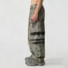 Custom Distressed Camouflage Wide-Leg Pants - Style 7B0CBD - product detail view 8 Custom Distressed Camouflage Wide-Leg Pants - Style 7B0CBD - product detail view 8