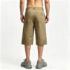 Custom Distressed Applique Cargo Capri Pants | B08A4044765D24C3 - Style B08A40 - product detail view 2