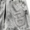 Custom Washed Distressed Cropped Cargo Pants - Style B87C30 - product detail view 6 Custom Washed Distressed Cropped Cargo Pants - Style B87C30 - product detail view 6