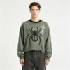 Custom Washed Distressed Graphic Long-Sleeve T-Shirt - Style 751588 - product detail view 6