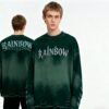 Custom Distressed Green Oversized Pullover Hoodie - Style 288BDD - product detail view 2 Custom Distressed Green Oversized Pullover Hoodie - Style 288BDD - product detail view 2