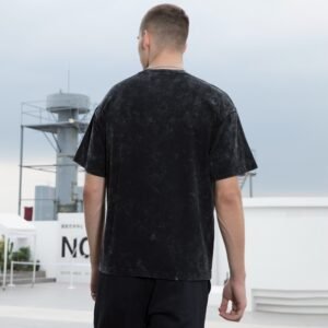 Custom Oversized Acid-Wash T-Shirt - Style F0BB45