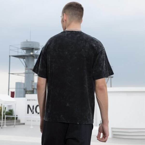 Custom Oversized Acid-Wash T-Shirt - Style F0BB45