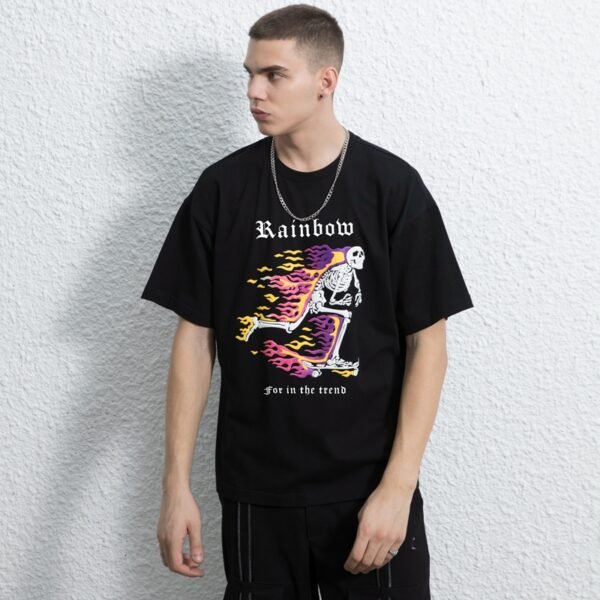 Custom Oversized Acid-Wash T-Shirt - Style F0BB45 - product detail view 3