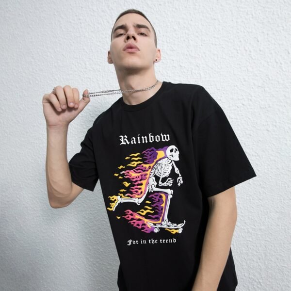 Custom Oversized Acid-Wash T-Shirt - Style F0BB45 - product detail view 5