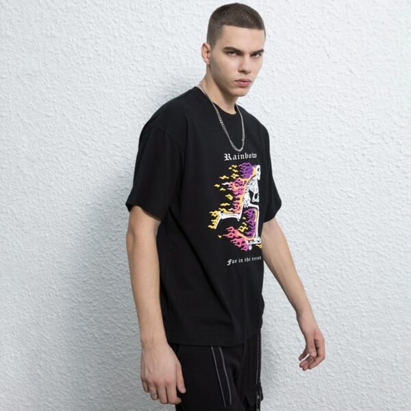 Custom Oversized Acid-Wash T-Shirt - Style F0BB45 - product detail view 6