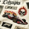 Custom Distressed Patchwork Washed T-Shirt - VW577B - Style B72A7B - product detail view 4 Custom Distressed Patchwork Washed T-Shirt - VW577B - Style B72A7B - product detail view 4
