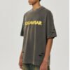 Custom Washed Boxy Distressed Puff Print T-Shirt - Style 7986B1 - product detail view 5 Custom Washed Boxy Distressed Puff Print T-Shirt - Style 7986B1 - product detail view 5