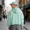 Custom Oversized Distressed Pullover Hoodie - Style AAFA6A - product detail view 3