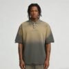Custom Distressed Spray-Dyed Rivet Embroidered Polo - Style E598FA - product detail view 7 Custom Distressed Spray-Dyed Rivet Embroidered Polo - Style E598FA - product detail view 7
