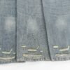 Custom Distressed Straight-Leg Denim Jeans 27011 - Style 96EBC6 - product detail view 14