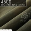 Custom 450 GSM Distressed Terry Pullover Hoodie 2532 - Style 5B3AFA - product detail view 9 Custom 450 GSM Distressed Terry Pullover Hoodie 2532 - Style 5B3AFA - product detail view 9