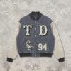 Custom Distressed Patchwork Varsity Jacket 710-07 - Style 58E69D Custom Distressed Patchwork Varsity Jacket 710-07 - Style 58E69D