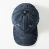 Custom Distressed Vintage-Wash Baseball Cap | - Style 7E63D1 - product detail view 2