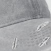 Custom Distressed Vintage-Wash Baseball Cap | - Style 7E63D1 - product detail view 8