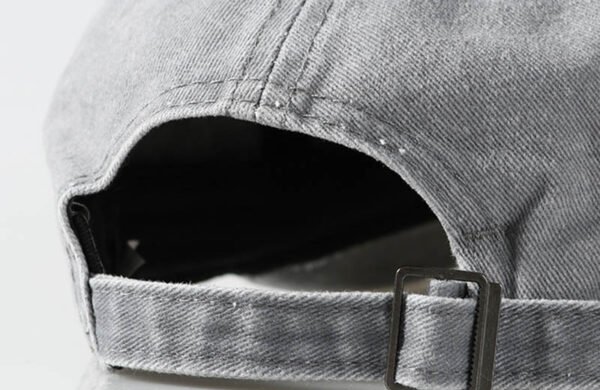 Custom Distressed Vintage-Wash Baseball Cap | - Style 7E63D1 - product detail view 9