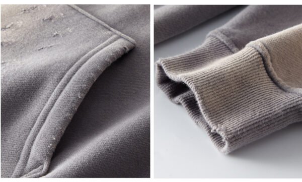 Custom 360G Distressed Wash Pullover Hoodie 2522 - Style 65F833 - product detail view 9