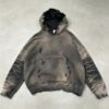Custom Panel-Registered Washed Distress Pullover Hoodie - Style CAA4A2 - product detail view 10