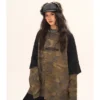 Custom Camo Double-Layer Long-Sleeve T-Shirt | - Style 280DEB - product detail view 2 Custom Camo Double-Layer Long-Sleeve T-Shirt | - Style 280DEB - product detail view 2