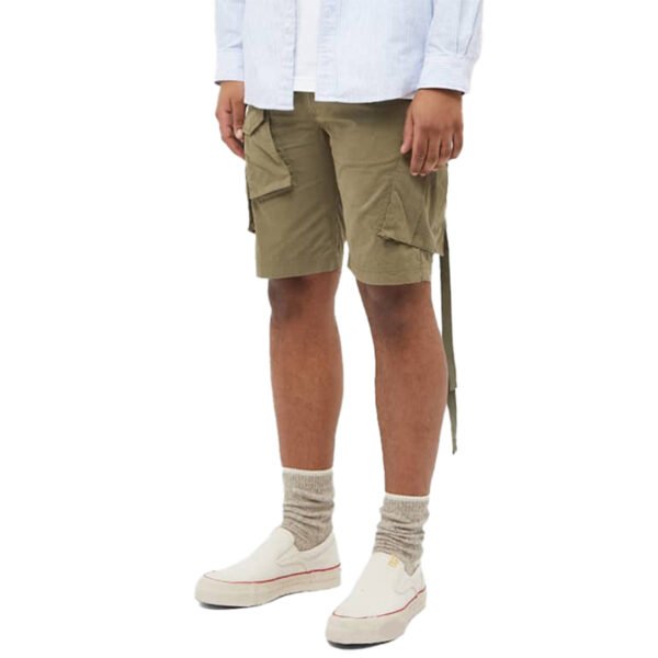 Custom Drawcord Cargo Shorts | VWC-8F9BFA - Style 8F9BFA - product detail view 4