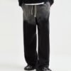 Custom Dark Gradient Drawcord Denim Jeans - Style 28C8D8 Dark gradient drawcord denim jeans