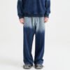 Custom Dark Gradient Drawcord Denim Jeans - Style 28C8D8 - product detail view 2 Custom Dark Gradient Drawcord Denim Jeans - Style 28C8D8 - product detail view 2