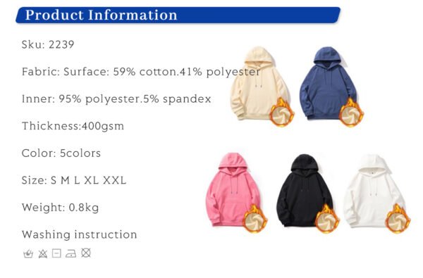 Custom Drop-Shoulder Pullover Fleece Hoodie - 2239 - Style 20CB97 - product detail view 2 Custom Drop-Shoulder Pullover Fleece Hoodie - 2239 - Style 20CB97 - product detail view 2