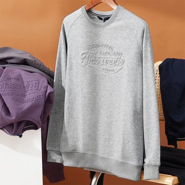 Custom Drop-Shoulder Pullover Hoodie - Style B1ACF3 - product detail view 2