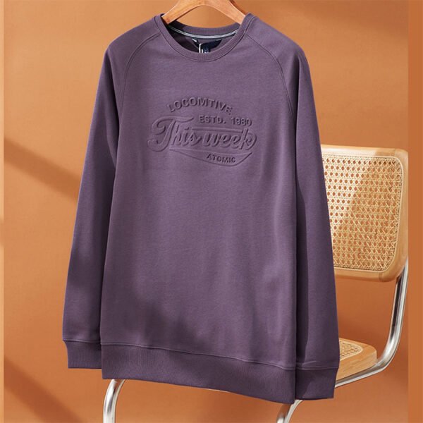 Custom Drop-Shoulder Pullover Hoodie - Style B1ACF3 - product detail view 3