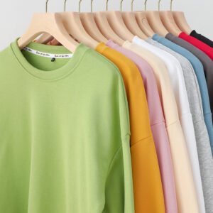 Custom Drop Shoulder Crewneck Sweatshirt 04 - Style 1522D0