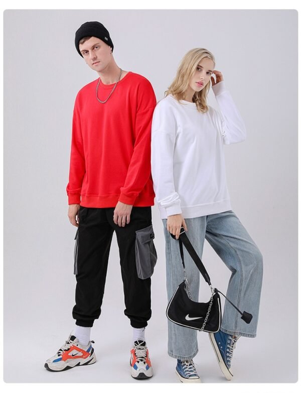 Custom Drop Shoulder Crewneck Sweatshirt 04 - Style 1522D0 - product detail view 12 Custom Drop Shoulder Crewneck Sweatshirt 04 - Style 1522D0 - product detail view 12