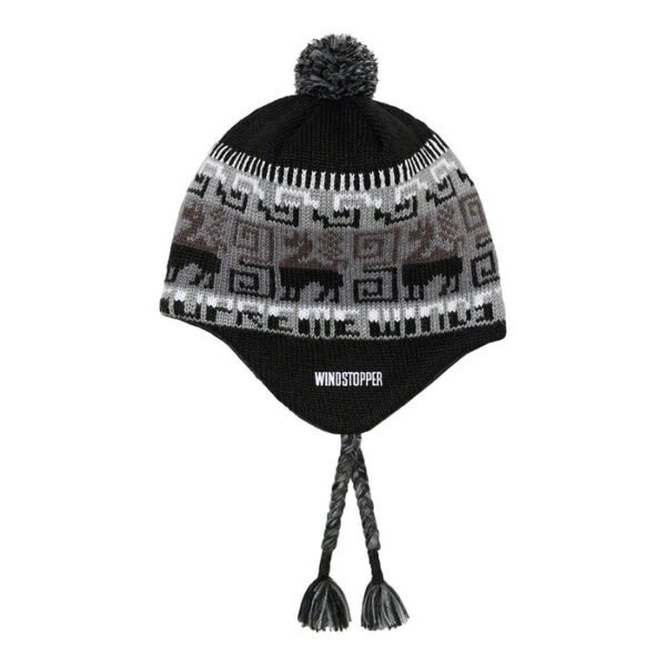 Custom Earflap Pom Knit Beanie | VW-30D4 - Style 30D4FD Custom Earflap Pom Knit Beanie | VW-30D4 - Style 30D4FD