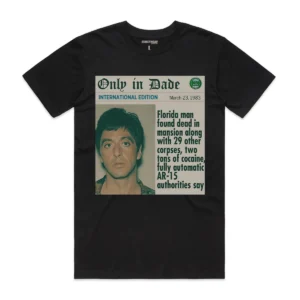 Custom Editorial Graphic Jersey T-Shirt A43A0825 - Style A43A08