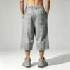 Custom Vintage Wash Elastic Waist Pants - Style 8438D7 - product detail view 5