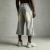 Custom Washed Embellished Capri Sweatpants - Style E135A6 - product detail view 7 Custom Washed Embellished Capri Sweatpants - Style E135A6 - product detail view 7