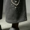 Custom Embellished Cropped Wide-Leg Capri Pants VW-P-002 - Style ED8B6D - product detail view 3 Custom Embellished Cropped Wide-Leg Capri Pants VW-P-002 - Style ED8B6D - product detail view 3