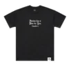 Custom Black Graphic T-Shirt With Embellished Portrait - Style BA2763 - product detail view 2