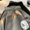 Custom Embossed Drop-Shoulder Pullover Hoodie - Style 5D8E1E - product detail view 4 Custom Embossed Drop-Shoulder Pullover Hoodie - Style 5D8E1E - product detail view 4