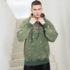 Custom Acid-Wash Embroidered Paint-Splatter Hoodie - Style 5AA20A - product detail view 2 Custom Acid-Wash Embroidered Paint-Splatter Hoodie - Style 5AA20A - product detail view 2