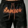 Custom Spray-Dyed Embroidered Capri Pants - Style 149789 - product detail view 5