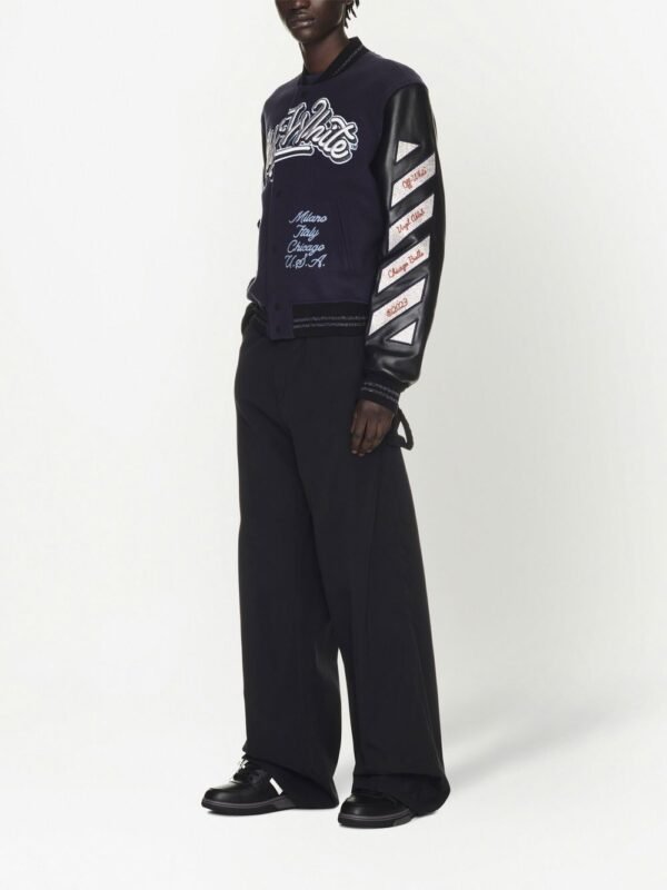 Custom Embroidered Patchwork Varsity Jacket - Style ECCC86 - product detail view 6 Custom Embroidered Patchwork Varsity Jacket - Style ECCC86 - product detail view 6