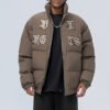 Custom Embroidered Stand-Collar Puffer Jacket | VW-66062 - Style 66062F Custom Embroidered Stand-Collar Puffer Jacket | VW-66062 - Style 66062F
