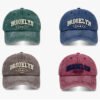 Custom Vintage Embroidered Curved-Brim Baseball Cap - Style 1E6878 - product detail view 5 Custom Vintage Embroidered Curved-Brim Baseball Cap - Style 1E6878 - product detail view 5
