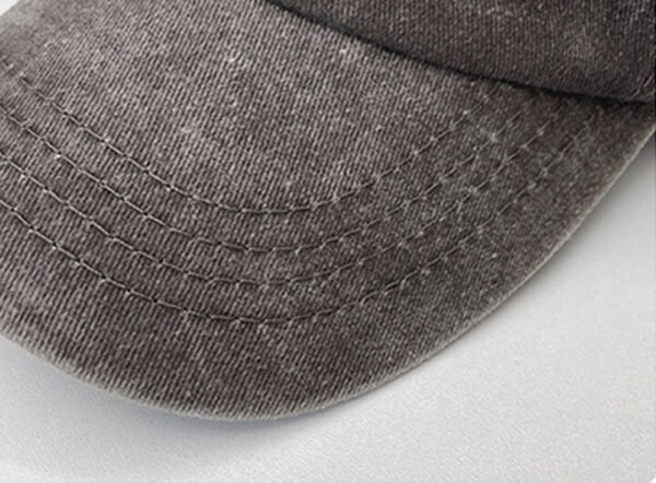 Custom Vintage Embroidered Curved-Brim Baseball Cap - Style 1E6878 - product detail view 7 Custom Vintage Embroidered Curved-Brim Baseball Cap - Style 1E6878 - product detail view 7