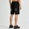 Custom Faded Elastic-Waist Activewear Shorts - Style 999689 - product detail view 3 Custom Faded Elastic-Waist Activewear Shorts - Style 999689 - product detail view 3