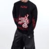 Custom Faded Oversized Streetwear Hoodie - Style E6469F - product detail view 3 Custom Faded Oversized Streetwear Hoodie - Style E6469F - product detail view 3